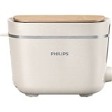 Philips Eco Conscious Edition HD2640/10 Tostadora 5000 Series blanco (mate), 2 rebanada(s), Plástico, Botones, Giratorio, 830 W, 220-240 V, 50-60 Hz