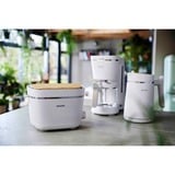 Philips Eco Conscious Edition HD2640/10 Tostadora 5000 Series blanco (mate), 2 rebanada(s), Plástico, Botones, Giratorio, 830 W, 220-240 V, 50-60 Hz
