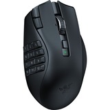 Razer Naga V2 HyperSpeed, Ratones para gaming negro