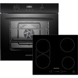 Respekta AB700-33, Juego para horno negro