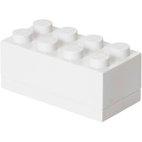 Room Copenhagen LEGO Mini Box 8, Caja de almuerzo blanco
