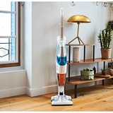 Rowenta Clean & Steam Multi RY8544WH , Limpiador de vapor blanco/Azul, aspiradora de pie y escoba eléctrica Sin bolsa 0,5 L 1700 W Blanco, Azul