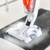 Rowenta Clean & Steam Multi RY8544WH , Limpiador de vapor blanco/Azul, aspiradora de pie y escoba eléctrica Sin bolsa 0,5 L 1700 W Blanco, Azul