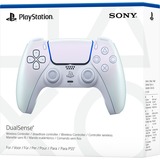 Sony S1000044424 mando y volante Perlado Bluetooth/USB Gamepad Analógico/Digital PlayStation 5, iOS blanco, Gamepad, PlayStation 5, iOS, Cruceta, Botón de inicio, Botón Opciones, Botón Compartir, Analógico/Digital, Inalámbrico y alámbrico, Bluetooth/USB