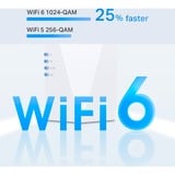 TP-Link RE600X ampliador de red Transmisor y receptor de red Blanco 10, 100, 1000 Mbit/s, Repetidor blanco, Transmisor y receptor de red, 1201 Mbit/s, 10,100,1000 Mbit/s, Windows 10, Windows 2000, Windows 7, Windows 8, Windows 8.1, Windows 98SE, Windows NT, Windows..., Internet Explorer 11, Firefox 12.0, Chrome 20.0, Safari 4.0, Interno