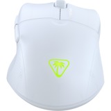 Turtle Beach Pure Air ratón Juego mano derecha RF Wireless + Bluetooth Óptico 26000 DPI, Ratones para gaming blanco, mano derecha, Óptico, RF Wireless + Bluetooth, 26000 DPI, Translúcido, Blanco