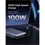 UGREEN PB551 Powerbank de 20.000mAh 145W con cable integrado, Banco de potencia 