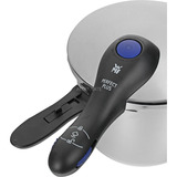 WMF Perfect Plus 0794839990 6,5 L Acero inoxidable, Olla acero fino, 6,5 L, Cerámico, Gas, Halógeno, Inducción, Placa de sellado, Acero inoxidable, Acero inoxidable, 6,5 L, Desmontable