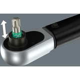 Wera Click-Torque Lock A 6, 05075691001, Llave de torsión negro/Verde