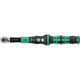 Wera Llave dinamométrica con trinquete reversible Click-Torque Lock A 6, Llave de torsión negro/Verde