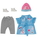 ZAPF Creation 835258 Accesorios para muñecas BABY born 835258, Juego de ropita para muñeca, 3 año(s), 270 g