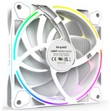 be quiet! Light Wings White | 120mm PWM high-speed Triple-Pack Carcasa del ordenador Ventilador 12 cm Blanco 3 pieza(s) blanco, Ventilador, 12 cm, 2500 RPM, 88,86 m³/h, Blanco