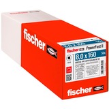 fischer PowerFast II 8,0x160 TK TX TG blvz, 566336, Tornillo 