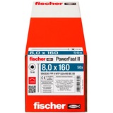 fischer PowerFast II 8,0x160 TK TX TG blvz, 566336, Tornillo 