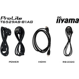 iiyama T6529AS-B1AG, Monitor LED negro (mate)