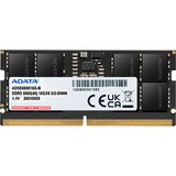 ADATA Premier módulo de memoria 16 GB 1 x 16 GB DDR5 ECC, Memoria RAM negro, 16 GB, 1 x 16 GB, DDR5, 5600 MHz, 262-pin SO-DIMM