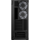 ARCTIC Xtender VG (Black) Midi Tower Negro, Cajas de torre negro (mate), Midi Tower, PC, Negro, EATX, Metal, Vidrio templado, Juego