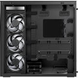 ARCTIC Xtender VG (Black) Midi Tower Negro, Cajas de torre negro (mate), Midi Tower, PC, Negro, EATX, Metal, Vidrio templado, Juego