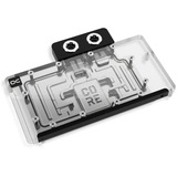 Alphacool Core RX 9070 XT Swift + Quicksilver, Refrigeración por agua transparente/Cromado