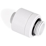 Alphacool Eiszapfen 13/10mm adaptador roscado G1/4 - White, Conexión blanco