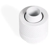 Alphacool Eiszapfen 13/10mm adaptador roscado G1/4 - White, Conexión blanco