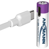 Ansmann 1311-0028, Batería blanco/Violeta