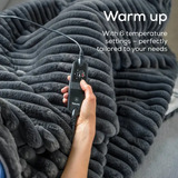 Beurer Manta térmica HD 82 Stockholm, Mantas eléctricas gris