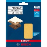 Bosch 2 608 901 113 disco de afilar Madera Hoja lijadora, Hoja de lija Hoja lijadora, Madera, Bosch, Marrón, Rectangular, 140 mm