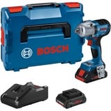 Bosch GDS 18V-450 HC Professional 2300 RPM Negro, Azul, Tornillo de percusión azul/Negro, Destornillador de impacto, Mango de pistola, 1/2", Negro, Azul, 2300 RPM, 1500 RPM