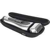 Braun Series 8 8567cc Máquina de afeitar de láminas Recortadora Negro, Plata plateado/Negro, Máquina de afeitar de láminas, Negro, Plata, Batería, Ión de litio, Batería integrada, 60 min