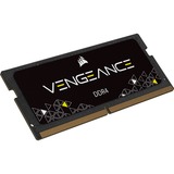 Corsair Vengeance CMSX32GX4M1A3200C22 módulo de memoria 32 GB 1 x 32 GB DDR4 3200 MHz, Memoria RAM negro, 32 GB, 1 x 32 GB, DDR4, 3200 MHz, 260-pin SO-DIMM