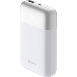 D-Link DPP-101 batería externa 10000 mAh Blanco, Banco de potencia blanco, 10000 mAh, Blanco