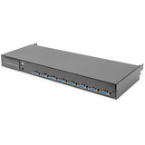 Digitus DS-72221-2GE, Switch KVM negro
