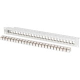 Digitus Panel de parcheo modular, 24 puertos, equipado con 24x DN-93615, Patch Panel gris