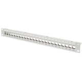 Digitus Panel de parcheo modular, 24 puertos, equipado con 24x DN-93615, Patch Panel gris