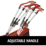 EINHELL Cortacésped a batería Power X-Change RASARRO 36/36, 36 voltios (2x18V) rojo/Negro