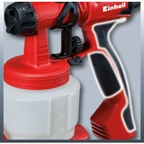 EINHELL Sistema de pulverización de pintura TC-SY 600 S, Arma de aerosol rojo/Negro