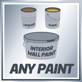 EINHELL Sistema de pulverización de pintura TC-SY 600 S, Arma de aerosol rojo/Negro