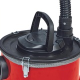 EINHELL TC-AV 1718 D 1200 AW 18 L Negro, Rojo, Aspiradora de ceniza rojo/Negro, 18 L, Sin bolsa, Negro, Rojo, 1 m, 3,6 cm, Secar