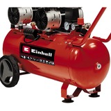 EINHELL TE-AC 50 Silent compresor de aire 1500 W 270 l/min Corriente alterna rojo/Negro, 270 l/min, 8 bar, 1500 W, 42,6 kg