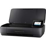 HP OfficeJet 250 Mobile, Impresora multifuncional negro, Impresión, copia, escáner, AAD de 10 hojas, Inyección de tinta térmica, Impresión a color, 4800 x 1200 DPI, A4, Impresión directa, Negro