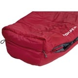 High Peak Saco de dormir Hyperion 1 M rojo oscuro/Gris