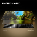 Hisense ULED 75E8S MiniLED, TV QLED negro/Gris oscuro
