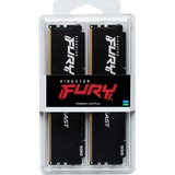 Kingston FURY FURY Beast 32GB 5200MT/s DDR5 CL40 DIMM (Kit de 2) Black, Memoria RAM negro, 32 GB, 2 x 16 GB, DDR5, 288-pin DIMM