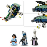 LEGO 75433 Star Wars, Nave Estelar de Jango Fett, Juegos de construcción 