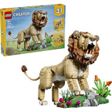 LEGO Creator 3-en-1 Animales salvajes: León majestuoso, Juegos de construcción 