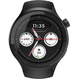 Motorola moto watch, SmartWatch negro, 3,63 cm (1.43"), OLED, Pantalla táctil, 4 TB, GPS (satélite), 40 g