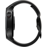 Motorola moto watch, SmartWatch negro, 3,63 cm (1.43"), OLED, Pantalla táctil, 4 TB, GPS (satélite), 40 g