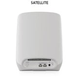 Netgear Orbi RBS760 Tribanda (2,4 GHz/5 GHz/5 GHz) Wi-Fi 6 (802.11ax) Blanco 2 Interno, Punto de acceso de malla blanco, Blanco, Interno, Satélite de malla, 525 m², Tribanda (2,4 GHz/5 GHz/5 GHz), Wi-Fi 6 (802.11ax)