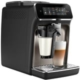 Philips Serie 3300 Solución de leche LatteGo EP3347/90 Cafetera Espresso automática Silent Brew, 6 bebidas, Superautomática negro/Cromado, 6 bebidas, Máquina espresso, 1,8 L, Granos de café, Molinillo integrado, 1500 W